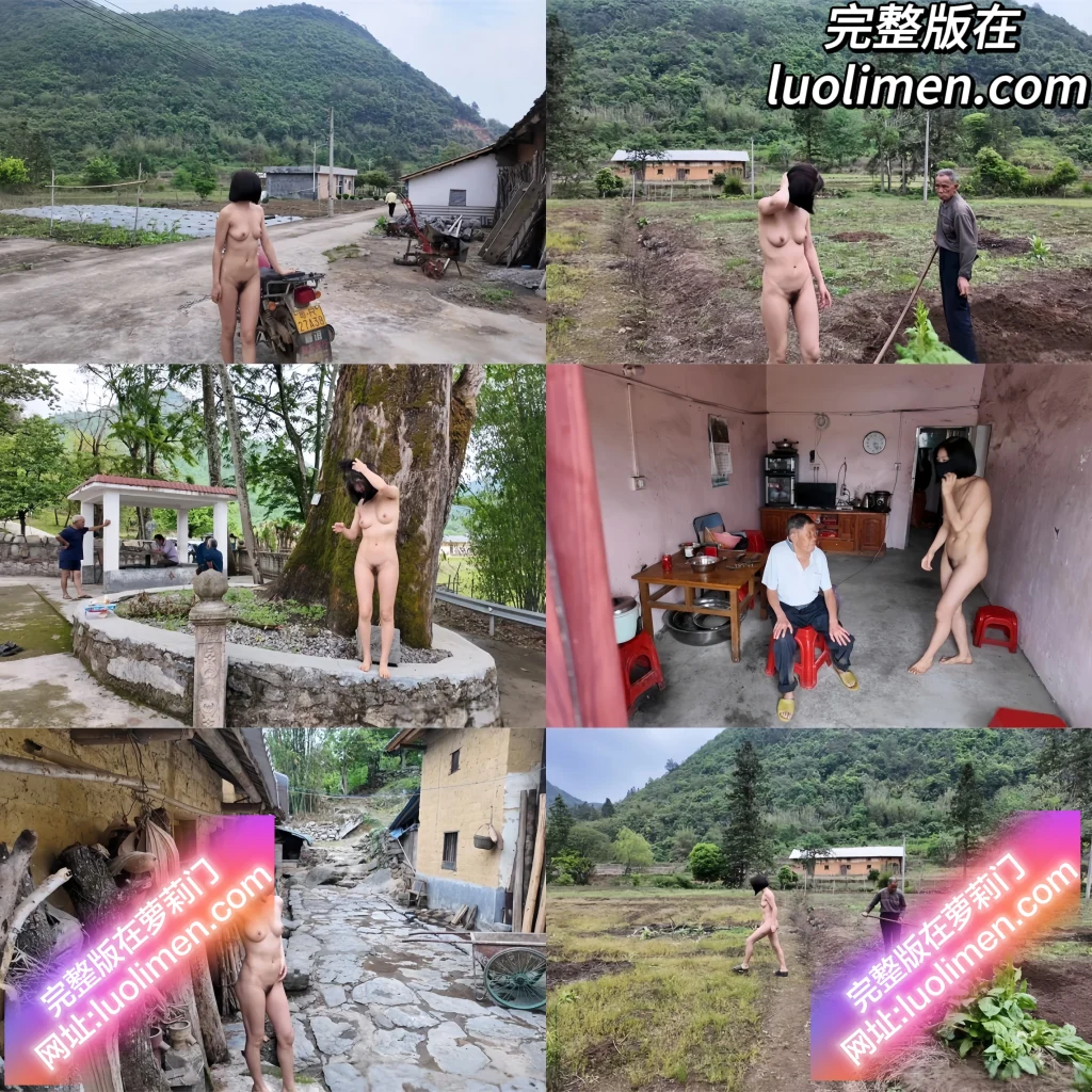 露出极品女神 cikaimoon 下乡扶贫！全裸露出勾引贫苦大叔-网红合集