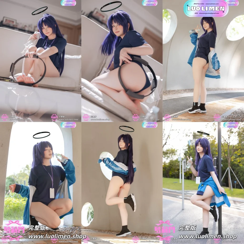 屿鱼 NO.028 优香体操服T2 [40P-156MB]-网红合集